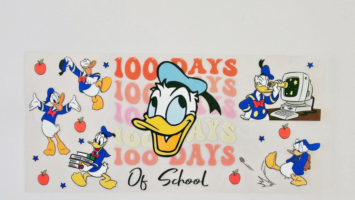 Donald Duck 100 Days of School