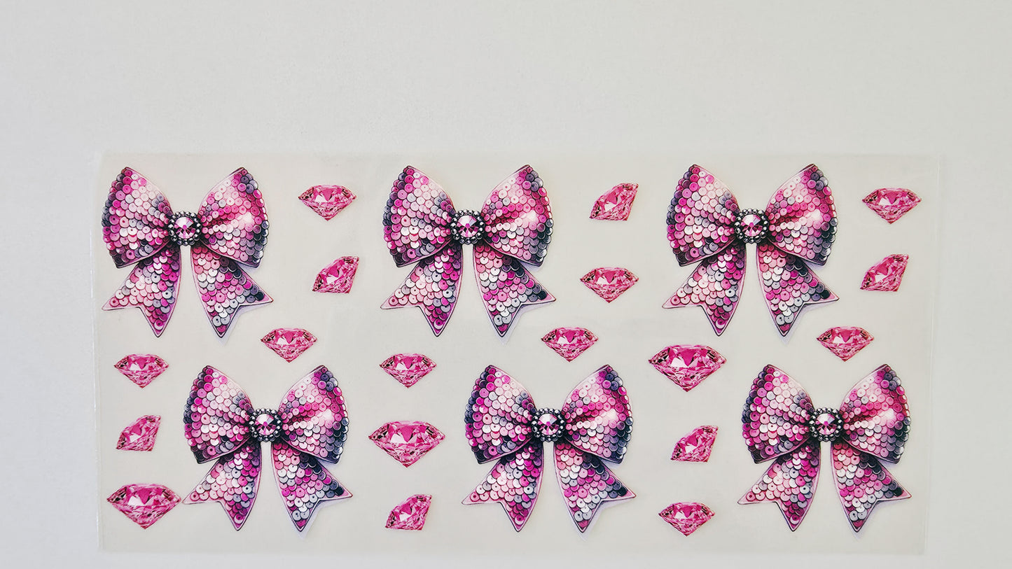 Pink Diamond Bows