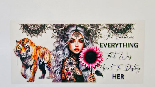 She Overcame Tattoo Girl