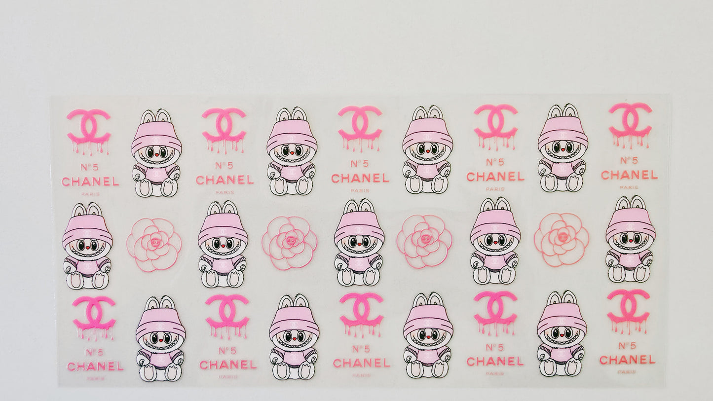 Pink Chanel Labubu