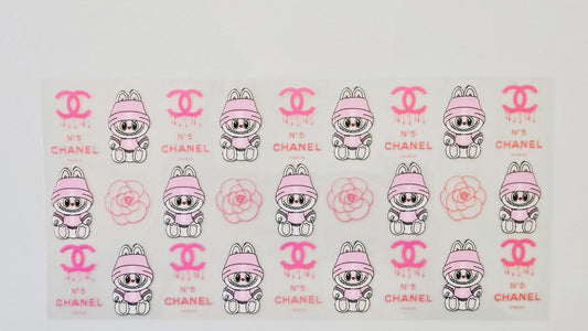 Pink Chanel Labubu