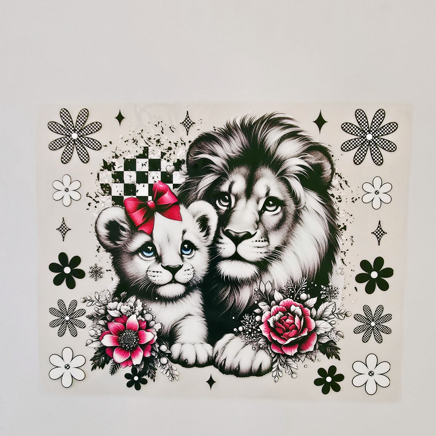 20oz Lion & Their Cub