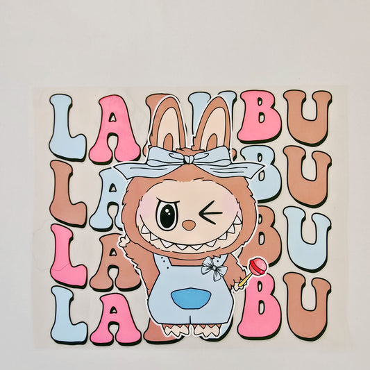 20oz Light Blue Labubu