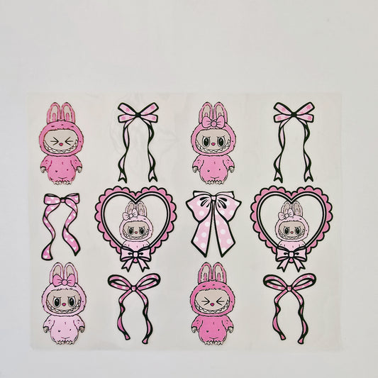 20oz Pink Bows & Labubu
