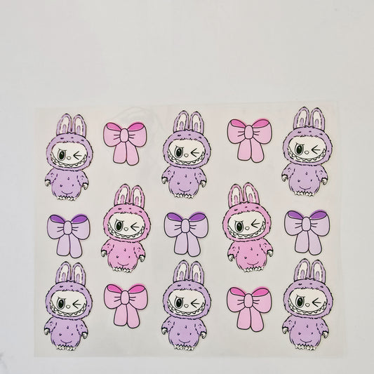 20oz Pink & Purple Labubus