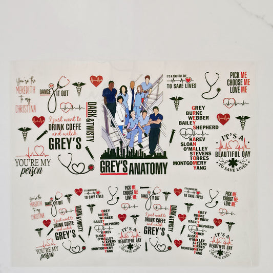 40oz Greys Anatomy