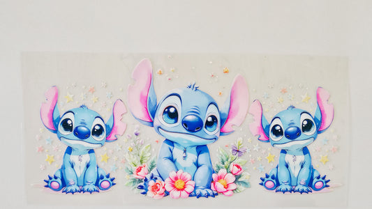 Stitch with Flowers & Stars