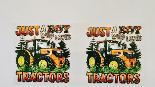 Just a Boy Who Loves Tractors