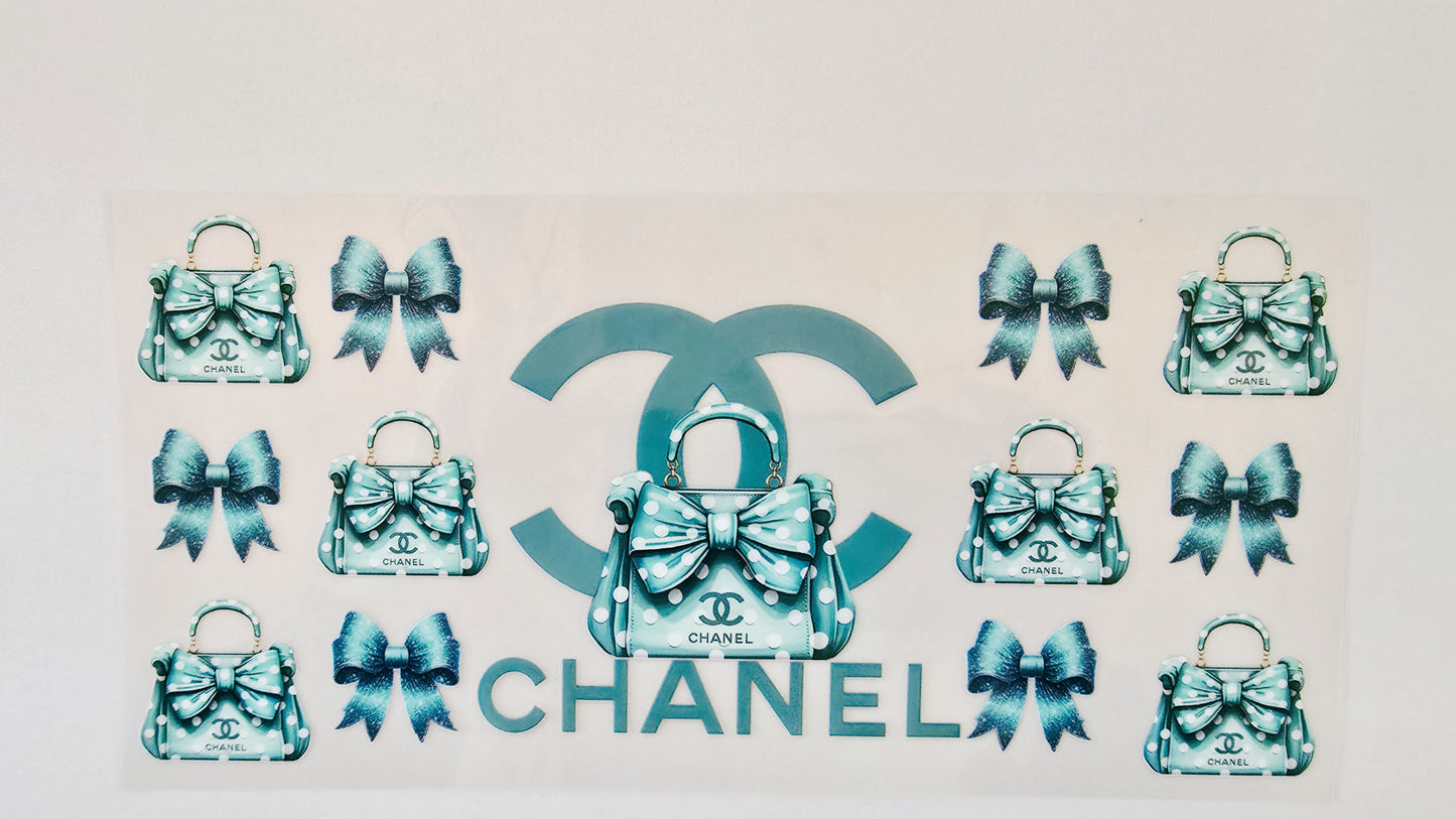Blue Chanel Purses