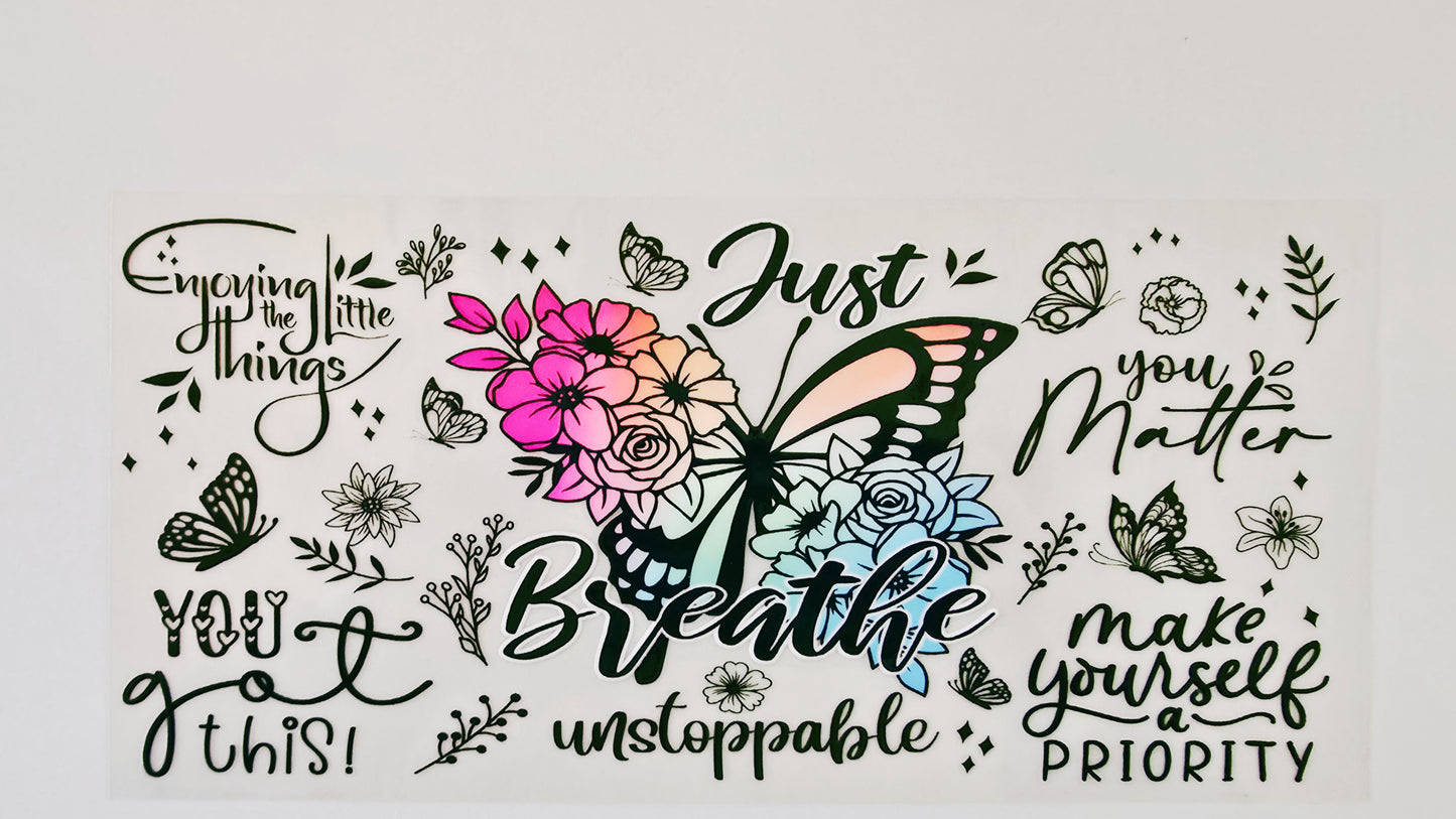 Just Breathe Butterfly