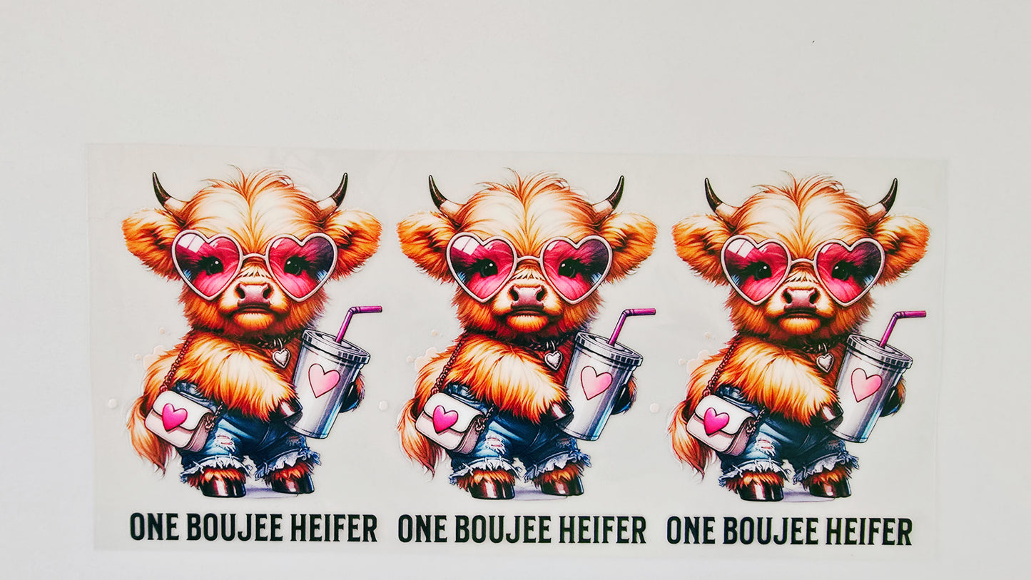 One Boujee Heifer Cow