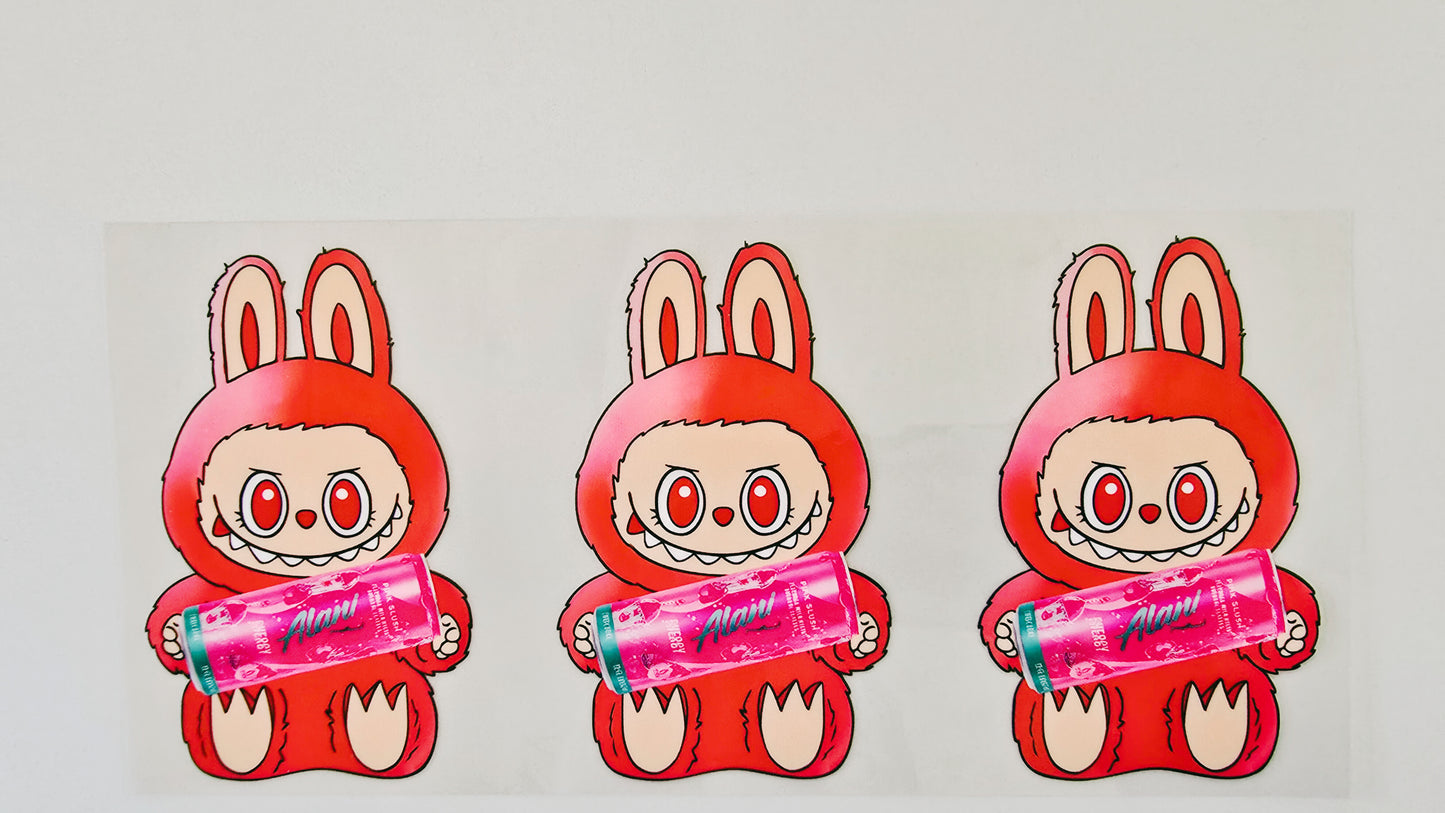 Red/Pink Labubu with Alani