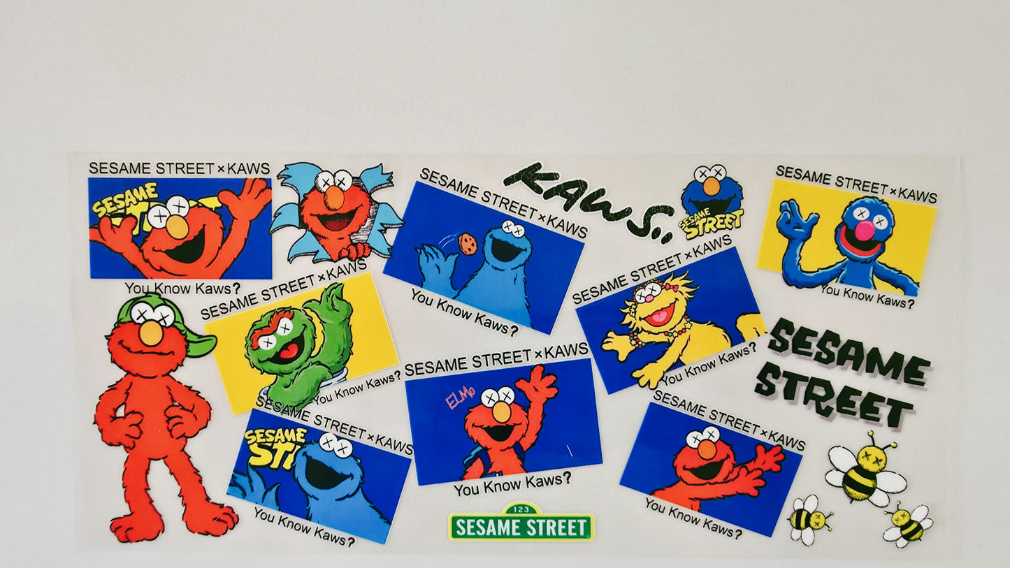 Sesame Street Kaws