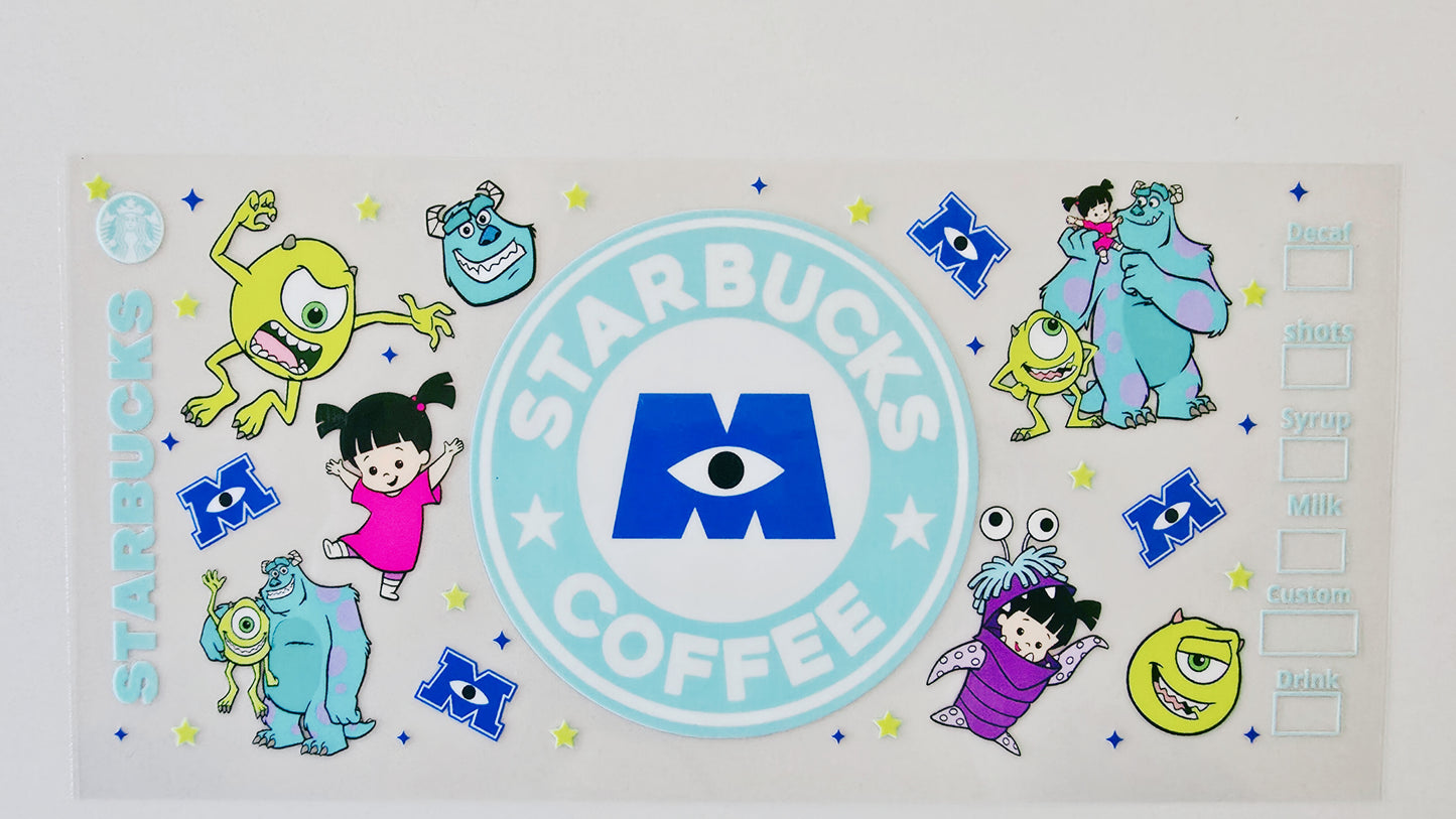 Starbucks Monsters Inc