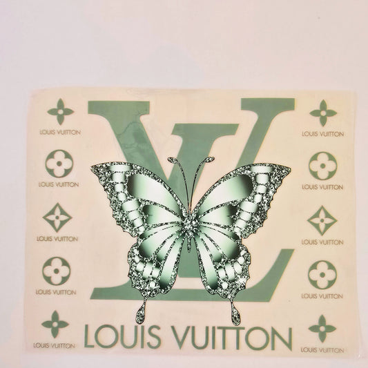 20 Light Green LV Butterfly