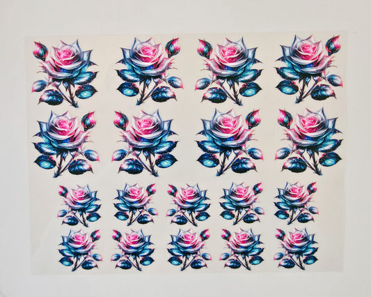 40oz Multicolored Roses
