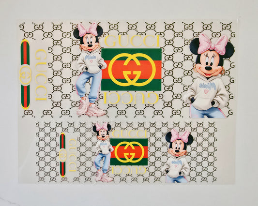40oz Minnie Mouse Gucci