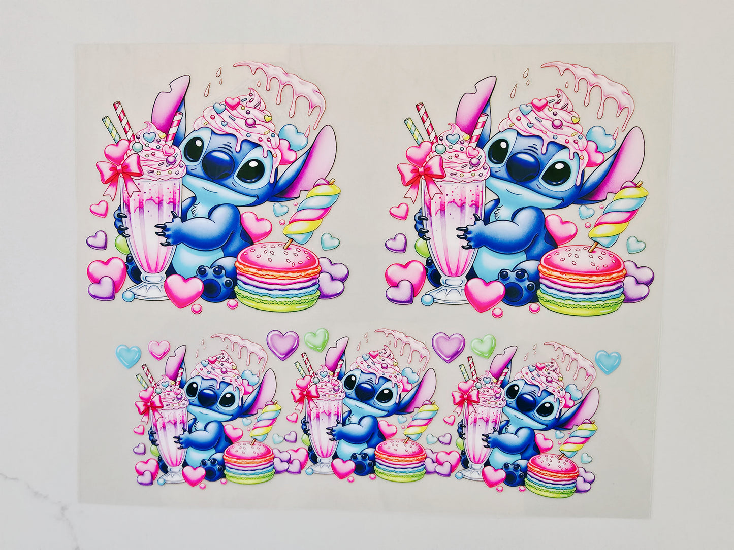 40oz Stitch with Ice Cream