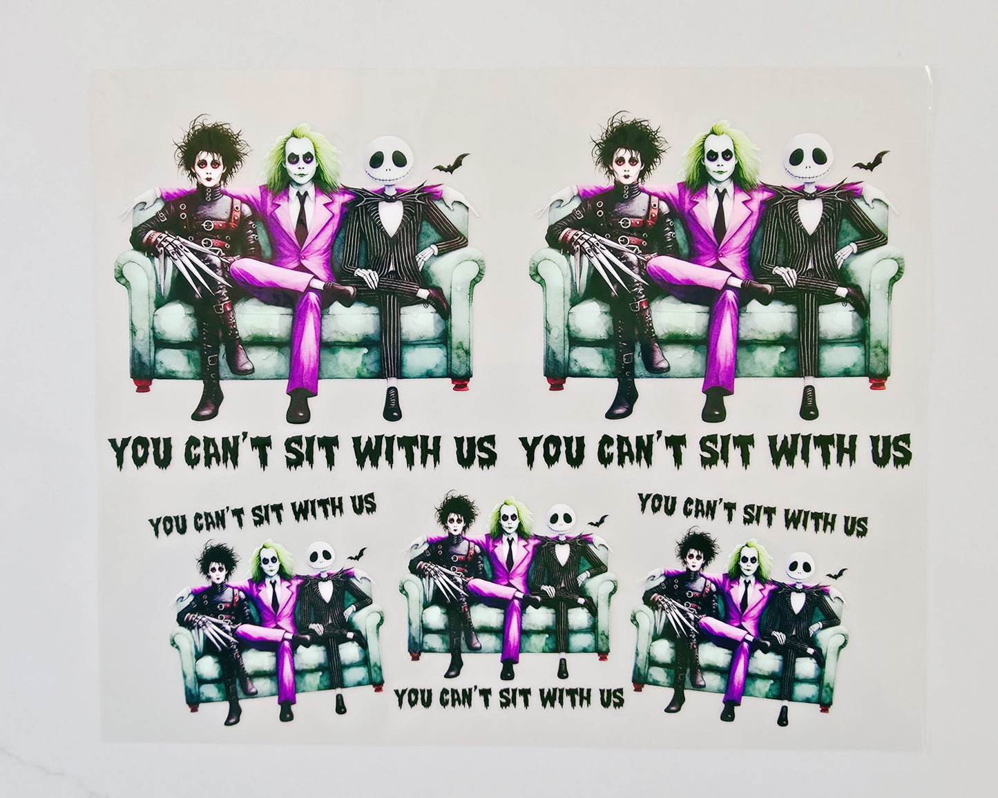 40oz Edward Scissorhands, Beetlejuice & Jack