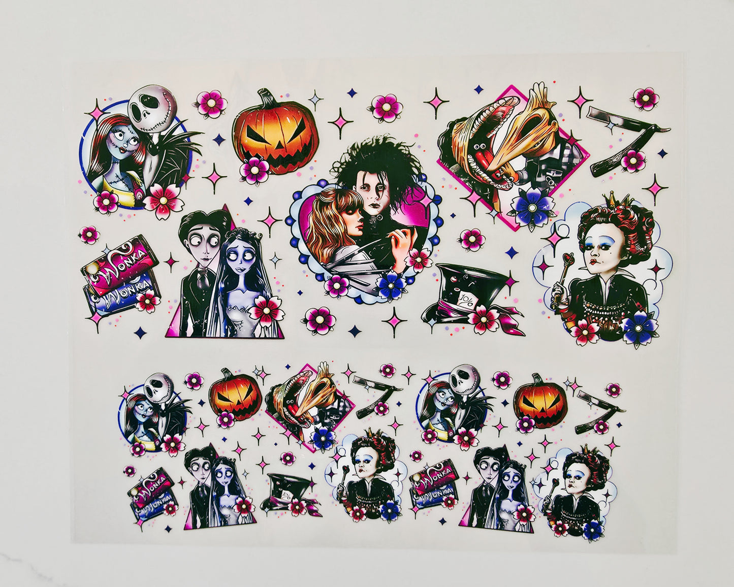 40oz Tim Burton Characters