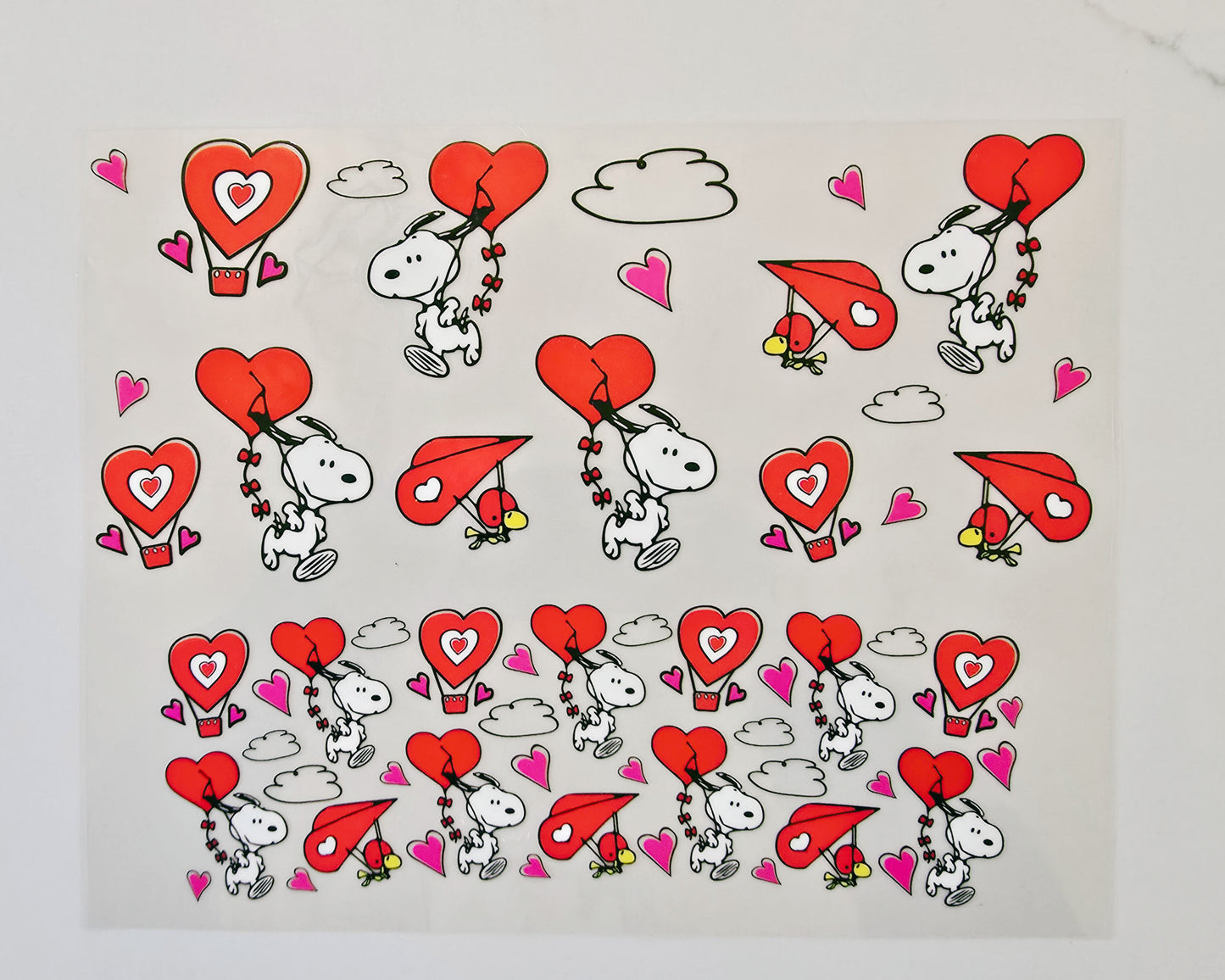 40oz Heart Snoopy