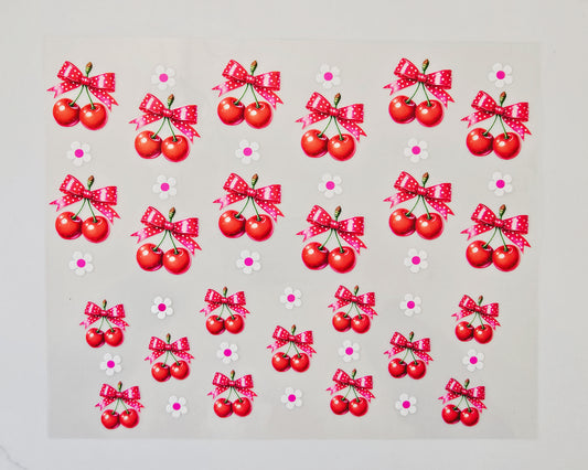 40oz Cherries & Bows