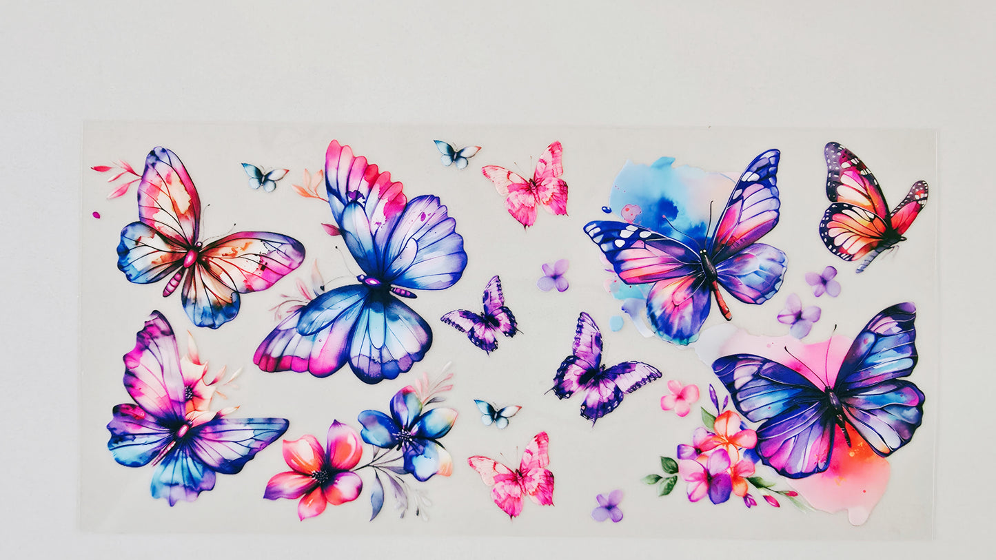 Multicolored Butterflies