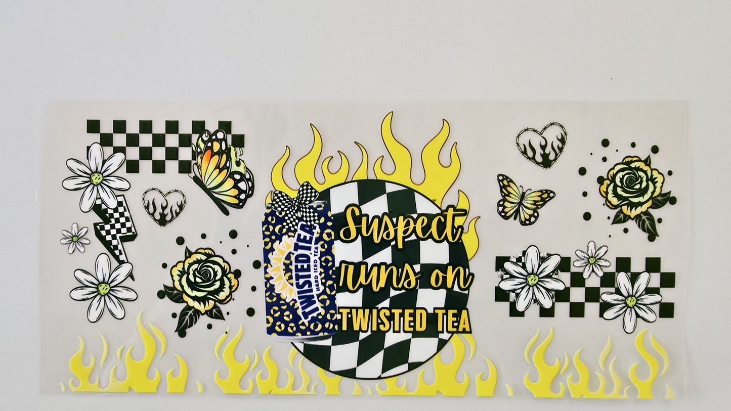 Checkered Twisted Tea