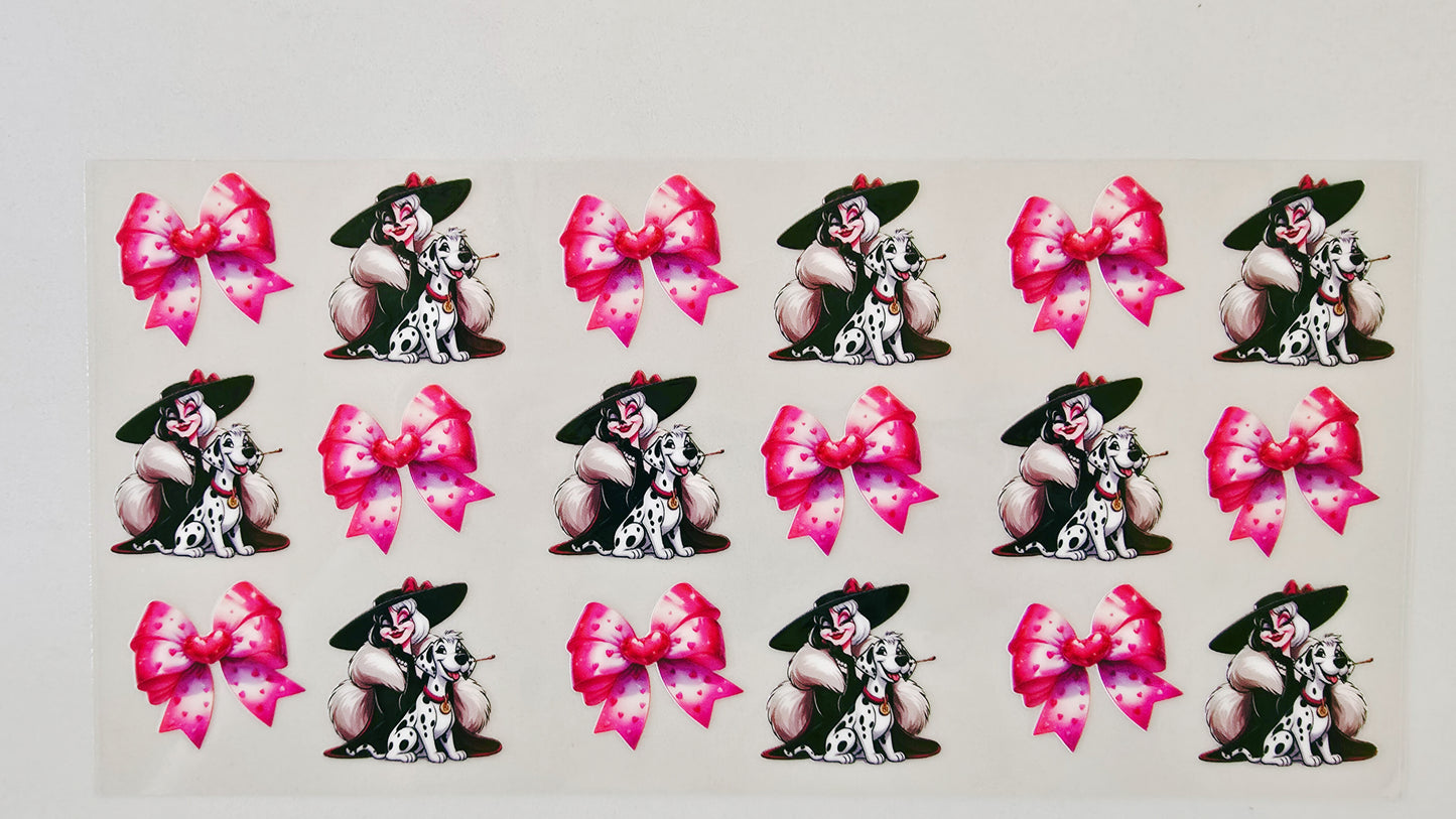 Cruella De Ville with Bows
