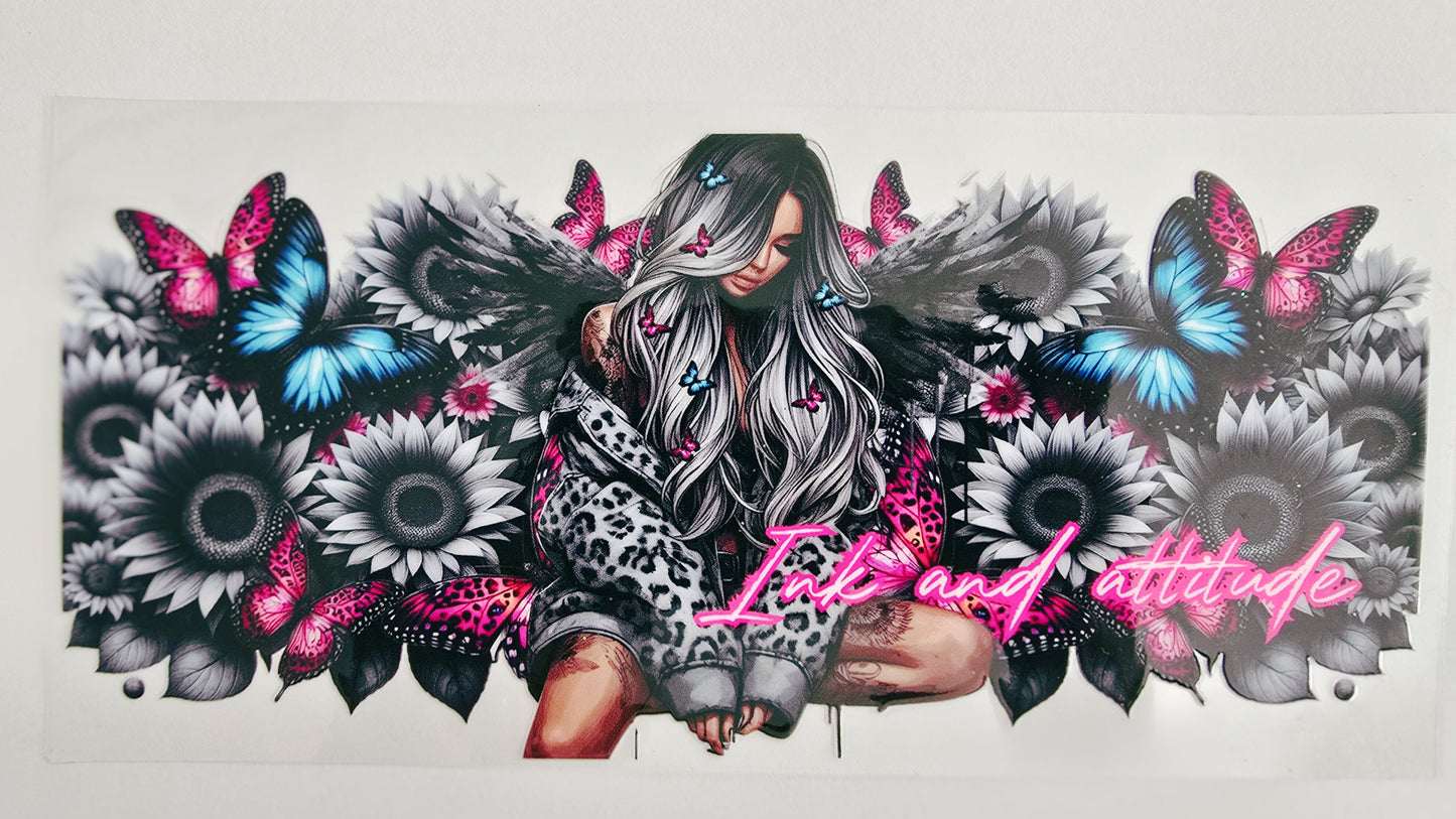 Ink & Attitude Tattooed Girl