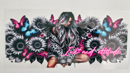 Ink & Attitude Tattooed Girl