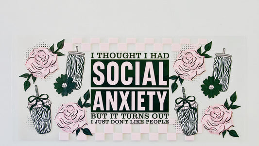 Checkered I Thought I Had Social Anxiety