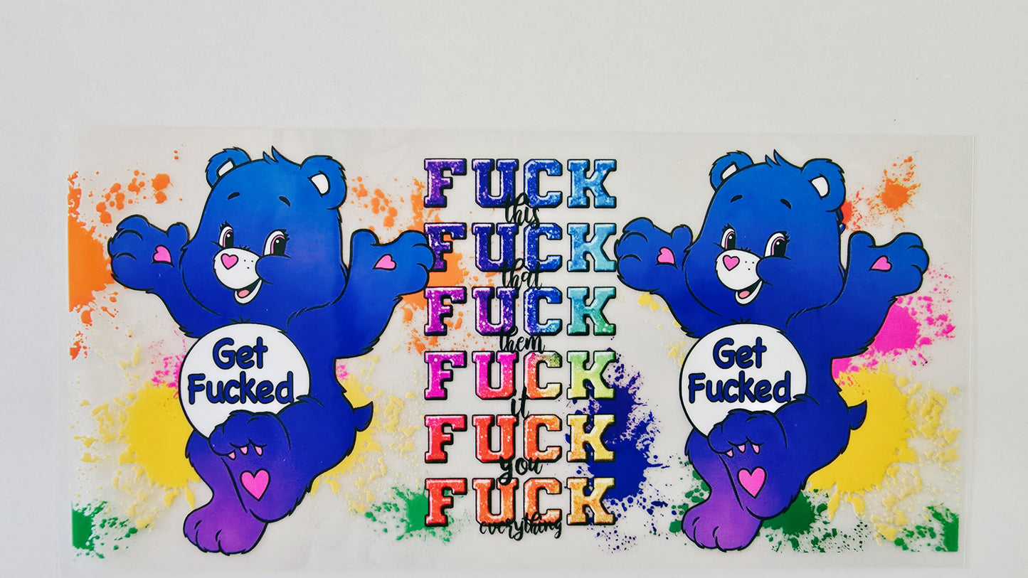 Get Fucked Swear Bear