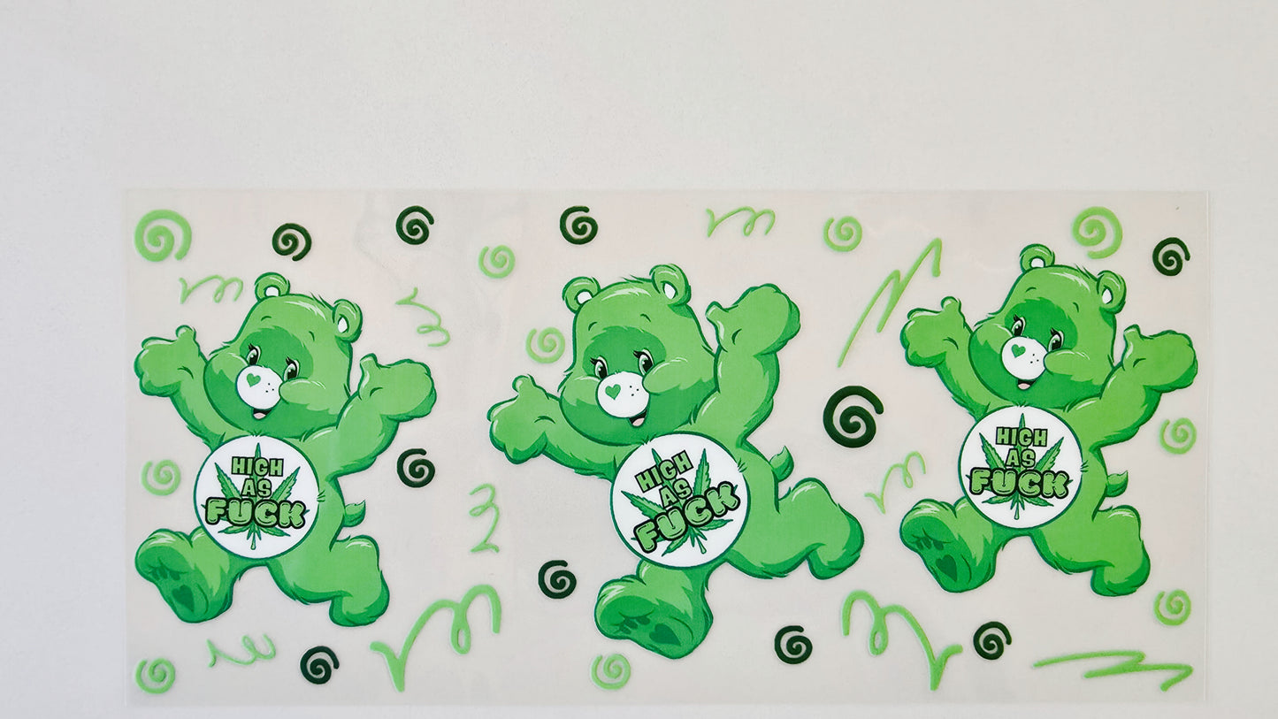 Green Swear Bear