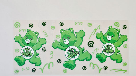 Green Swear Bear