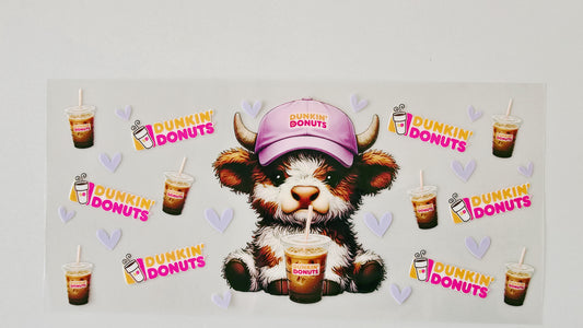 Dunkin Donuts Cow