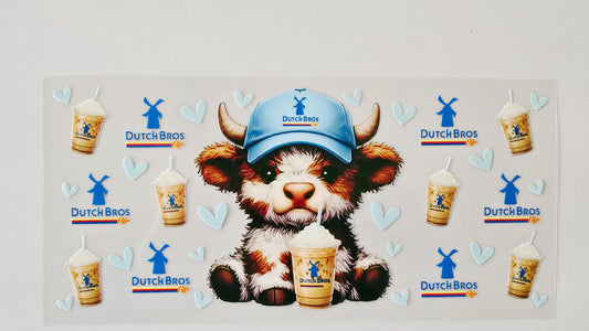 Dutch Bros Highland Cow