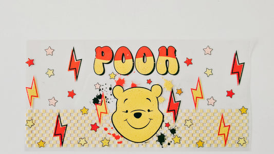 Checkered Pooh Bear