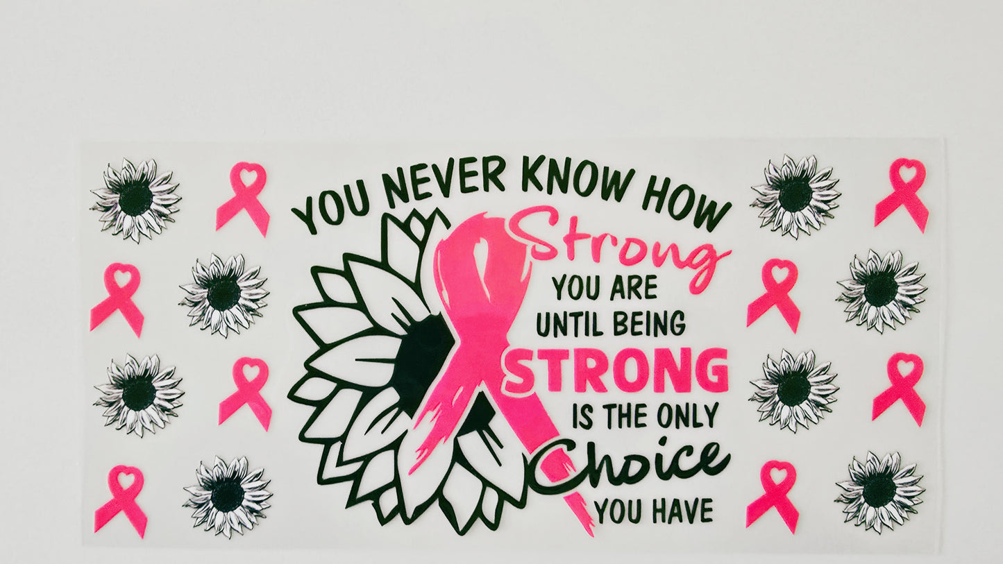 You Never Know How Strong