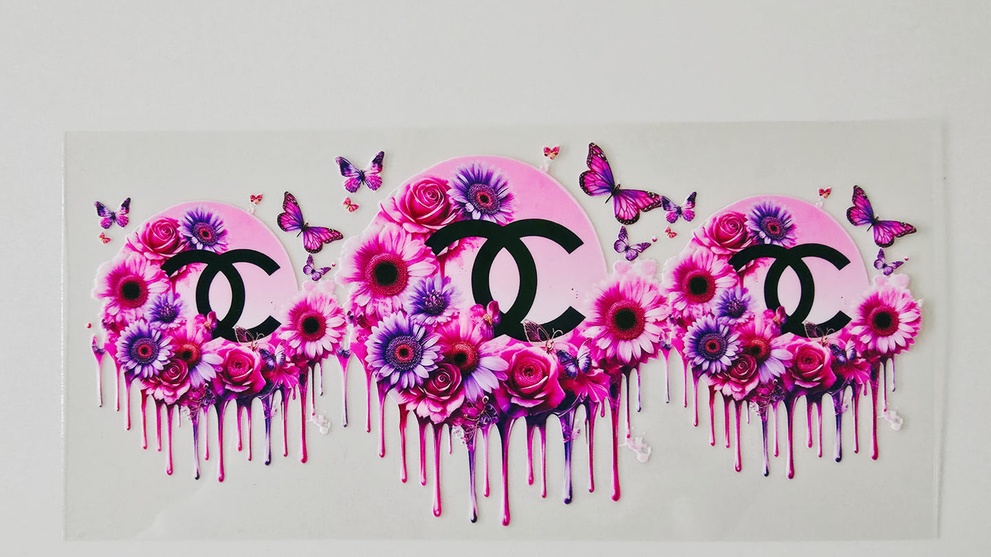 Pink & Purple Chanel Flowers