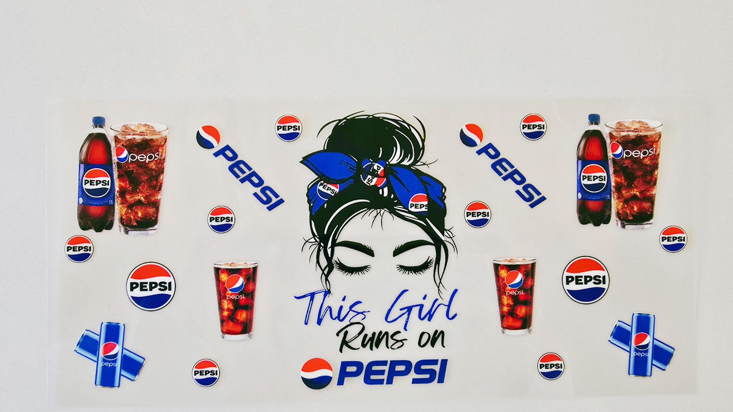 This Girl Runs on Pepsi