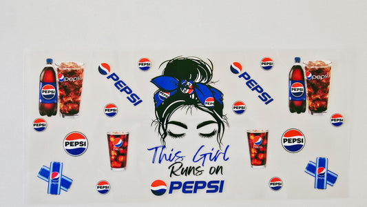 This Girl Runs on Pepsi