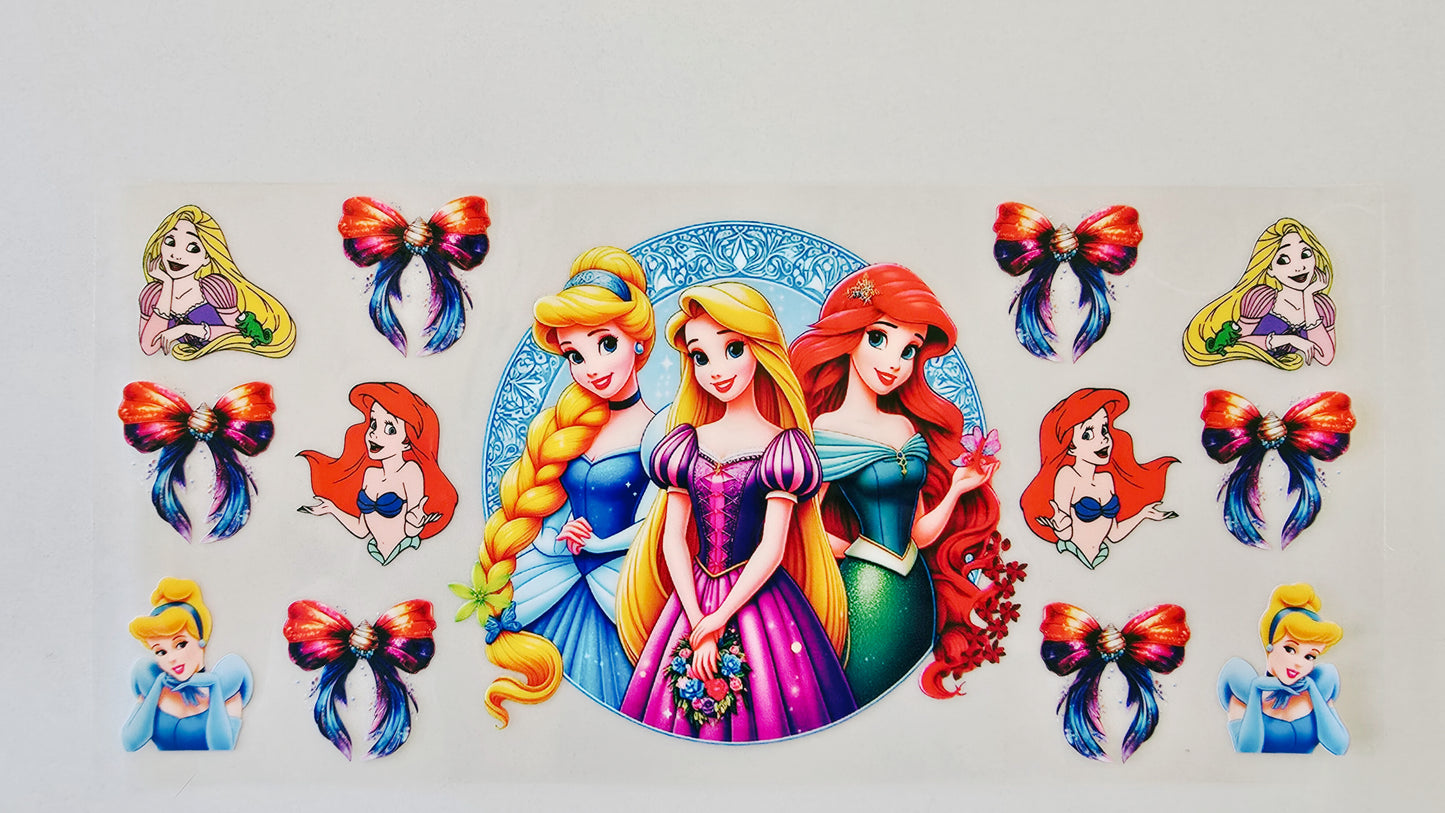 Cinderella, Ariel & Rapunzel