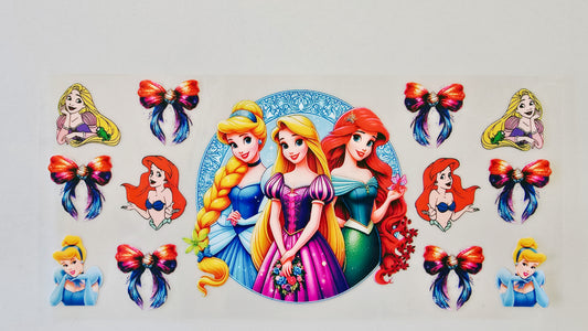 Cinderella, Ariel & Rapunzel