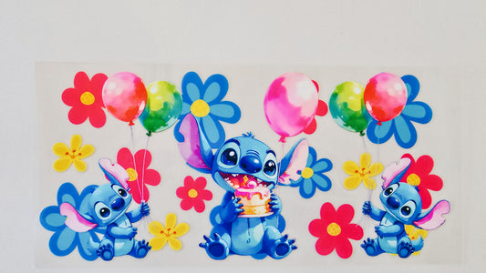 Stitch Eating Cake