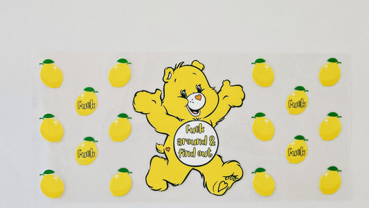 Yellow Swear Bear