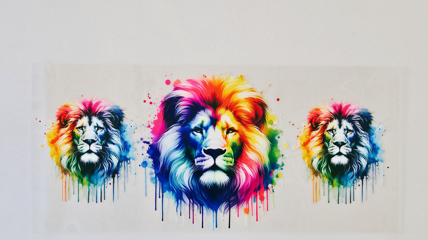 Colorful Lion
