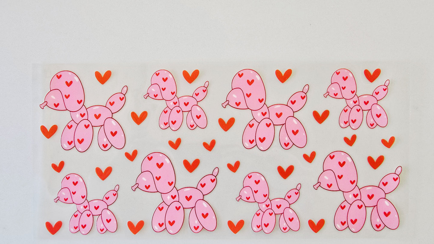 Heart Balloon Dog