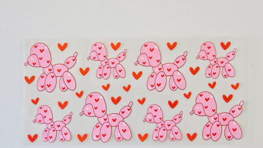 Heart Balloon Dog