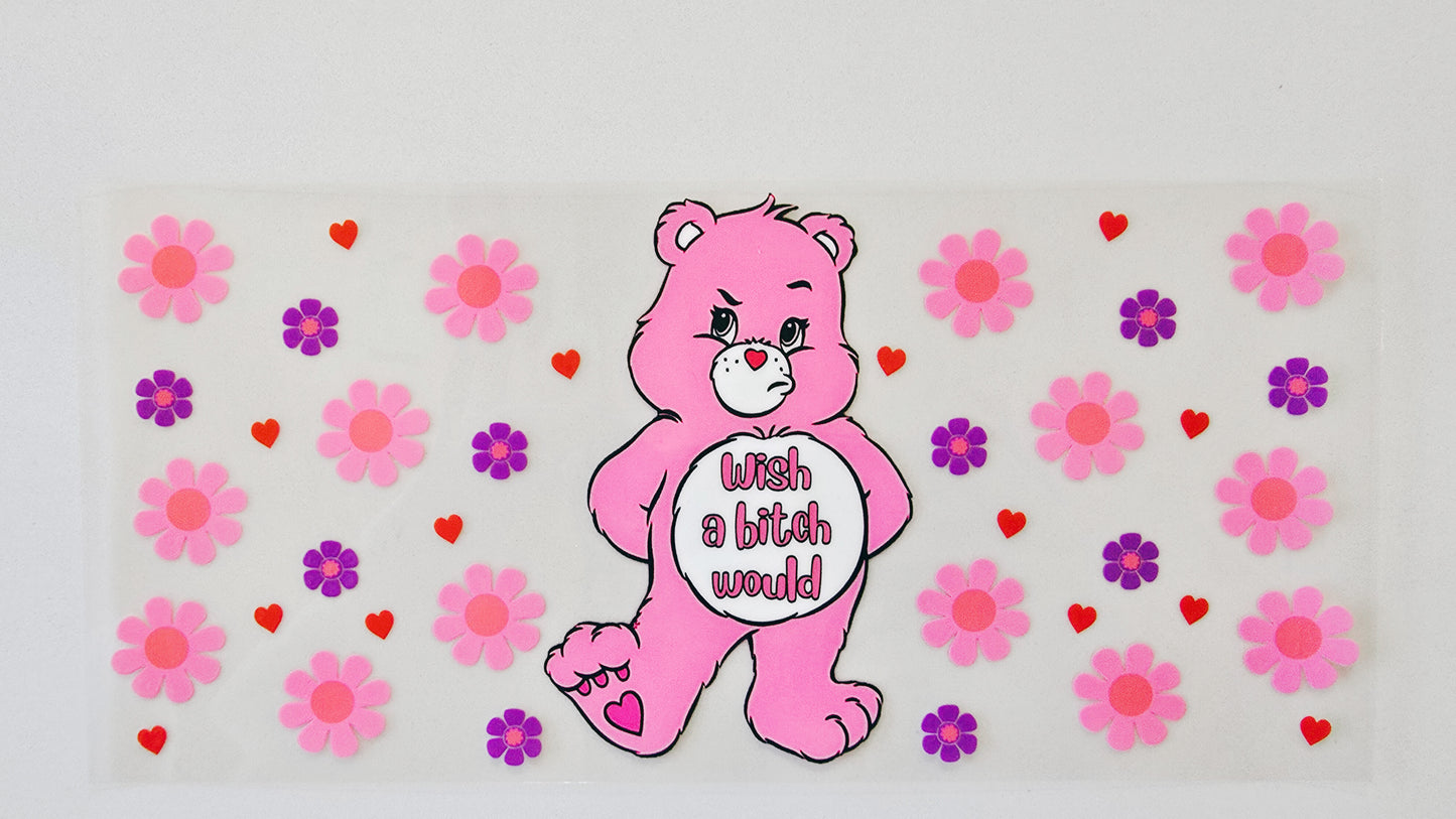 Pink Swear Bear